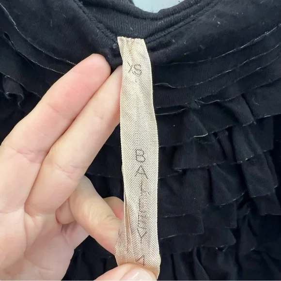 Bailey 44 Black Ruffled Dress - Picture 8 of 8